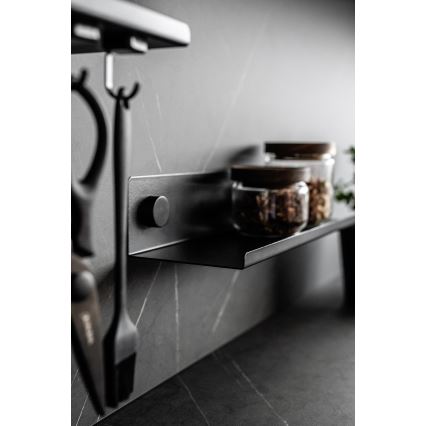 WENKO 71147800 - Полица JET 25x7,5 cm черна