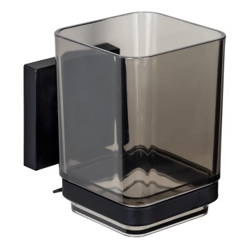 WENKO 71443800 - Чаша VACUUM-LOC QUADRO ED 7,5 x 10 см черна