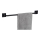 WENKO 71445800 - Релса за кърпи VACUUM-LOC QUADRO ED 60,5x6 cm черна