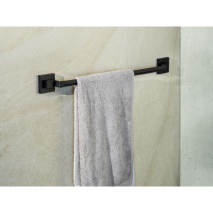 WENKO 71445800 - Релса за кърпи VACUUM-LOC QUADRO ED 60,5x6 cm черна