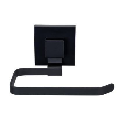 WENKO 71447800 - Държач за тоалетна хартия VACUUM-LOC QUADRO ED 14x11 cm черен