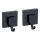 WENKO 71448800 - Закачалка VACUUM-LOC QUADRO ED 6x7 cm черна
