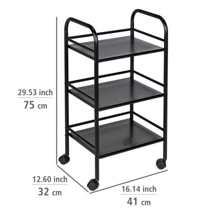 WENKO 71560800 - Количка 41x75 см черна