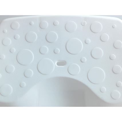 WENKO 73361100-Столче за вана SECURA 40x31 см бяло/прозрачно