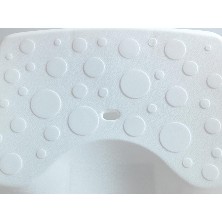WENKO 73361100-Столче за вана SECURA 40x31 см бяло/прозрачно