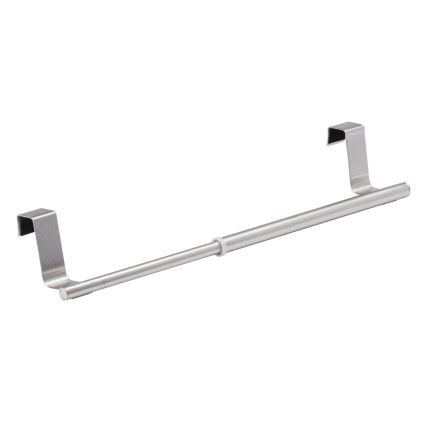 WENKO 79173100 - Държач за кърпи TELESCOPE 7x6 cm неръждаема стомана/сребрист/черен