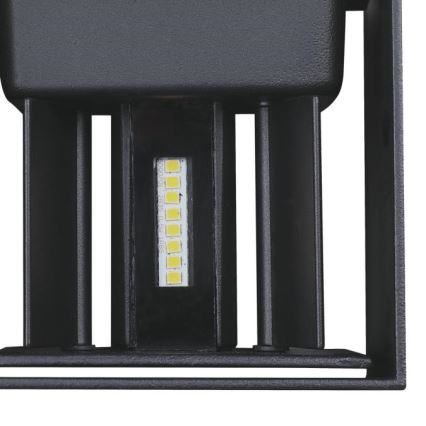 Westinghouse 61149 - LED Екстериорен аплик FREYA 2xLED/4,5W/230V IP44 черен