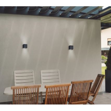 Westinghouse 61149 - LED Екстериорен аплик FREYA 2xLED/4,5W/230V IP44 черен