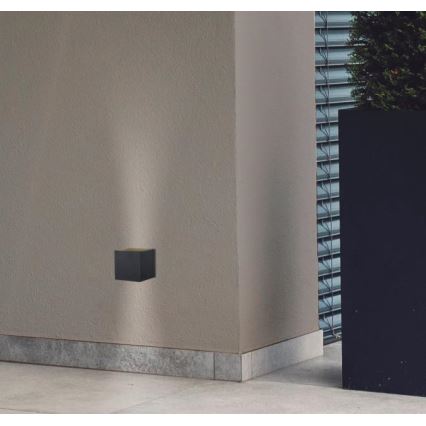 Westinghouse 61149 - LED Екстериорен аплик FREYA 2xLED/4,5W/230V IP44 черен