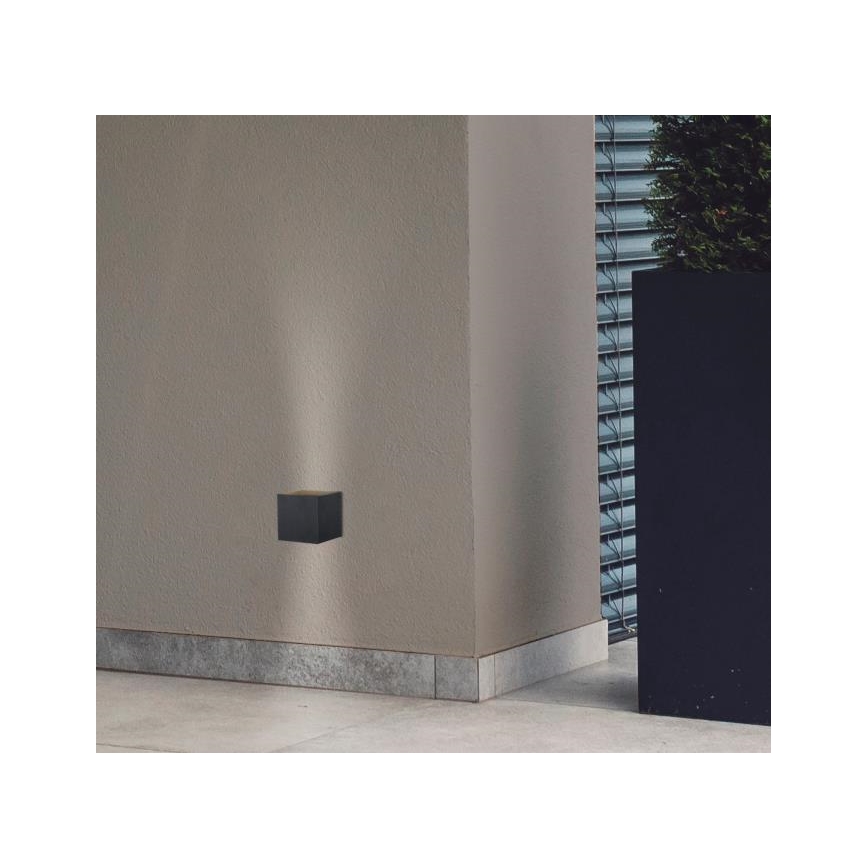 Westinghouse 61149 - LED Екстериорен аплик FREYA 2xLED/4,5W/230V IP44 черен