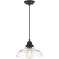 Westinghouse 6116640 - Полилей на кабел IRON HILL 1xE27/60W/230V, диаметър 28 см