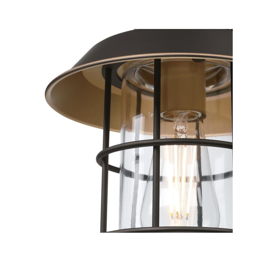 Westinghouse 6121640 - LED Външна стенна лампа IRON HILL 1xE27/60W/230V IP44