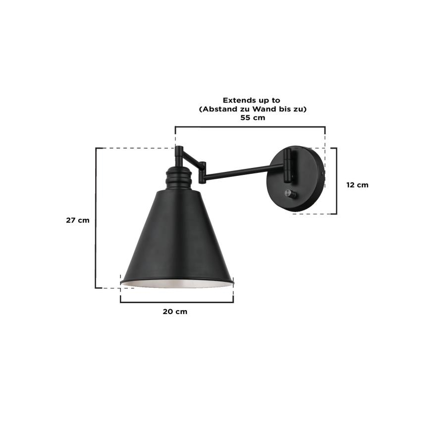 Westinghouse 61254 - Аплик TROCADERO 1xE27/60W/230V