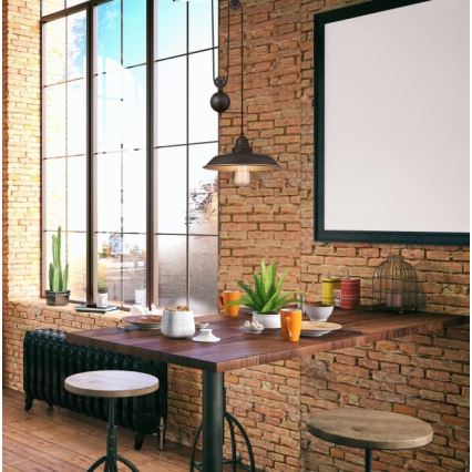 Westinghouse 6363240 - LED полилей на кабел IRON HILL 1xE27/60W/230V Ø 31 см