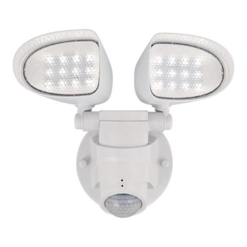 Westinghouse 63642 - LED Екстериорен прожектор със сензор 2xLED/8,75W/230V IP44