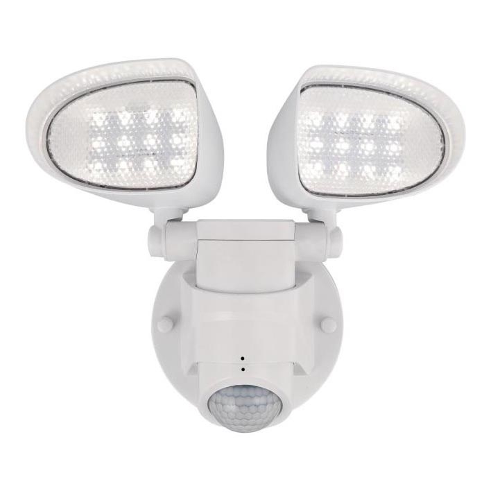 Westinghouse 63642 - LED Екстериорен прожектор със сензор 2xLED/8,75W/230V IP44