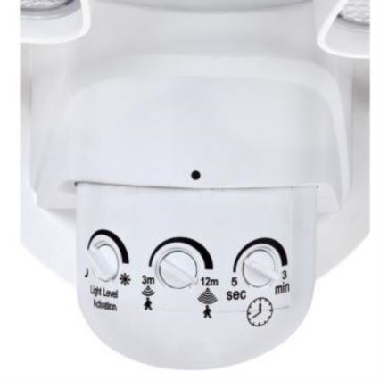 Westinghouse 63642 - LED Екстериорен прожектор със сензор 2xLED/8,75W/230V IP44