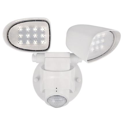 Westinghouse 63642 - LED Екстериорен прожектор със сензор 2xLED/8,75W/230V IP44