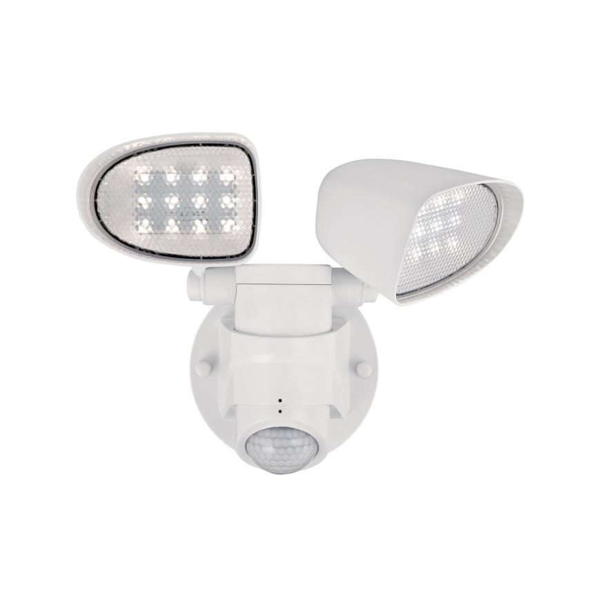 Westinghouse 63642 - LED Екстериорен прожектор със сензор 2xLED/8,75W/230V IP44