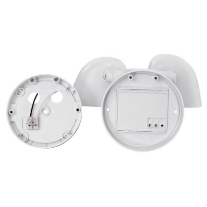 Westinghouse 63642 - LED Екстериорен прожектор със сензор 2xLED/8,75W/230V IP44