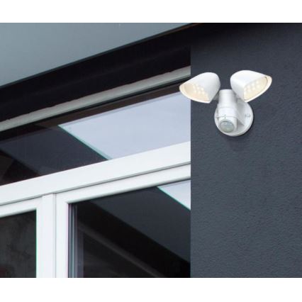 Westinghouse 63642 - LED външен прожектор със сензор LED/17,5W/230V IP44