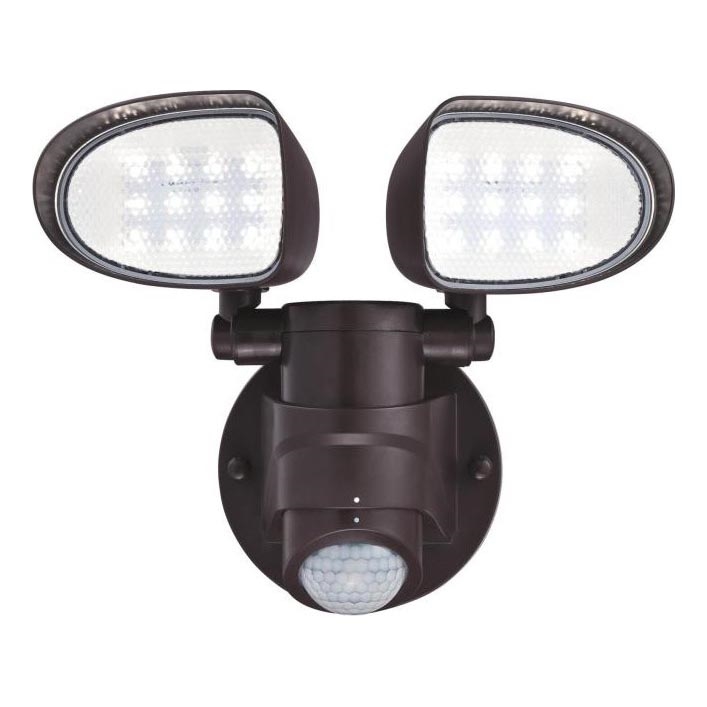 Westinghouse 63643 - LED Екстериорен прожектор със сензор 2xLED/8,75W/230V IP44