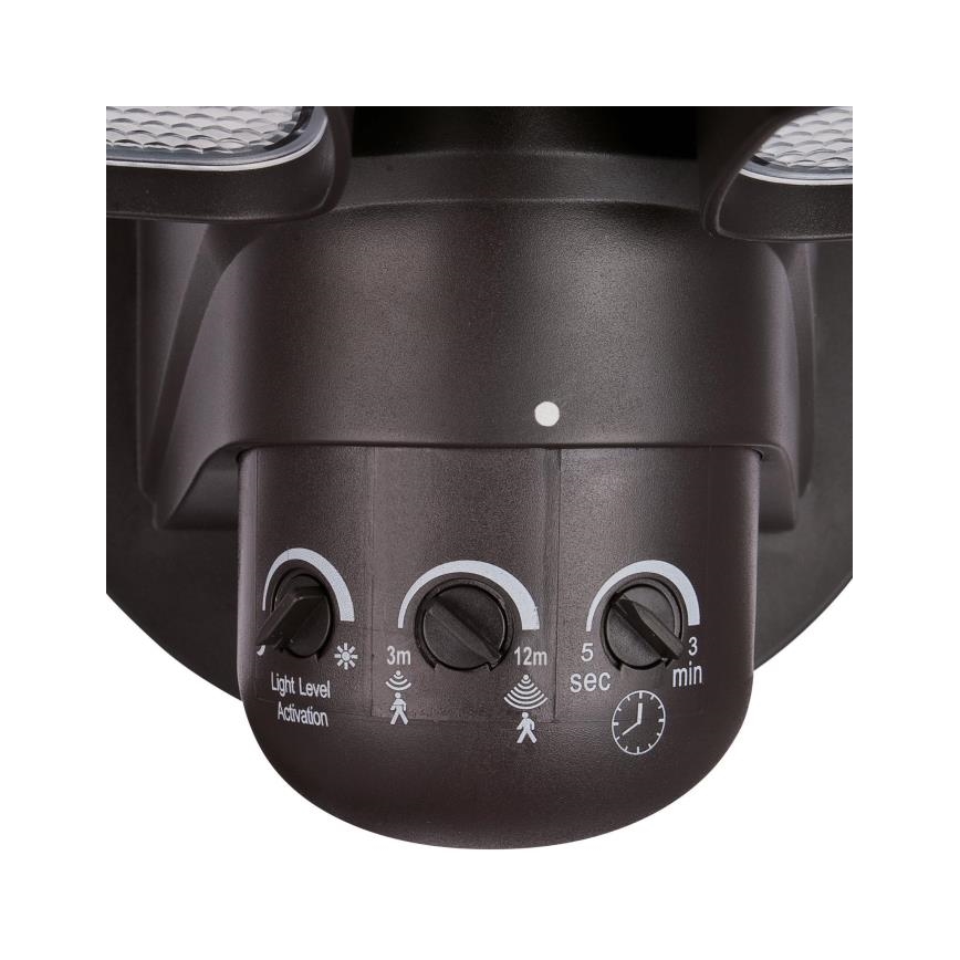 Westinghouse 63643 - LED Екстериорен прожектор със сензор LED/17,5W/230V IP44