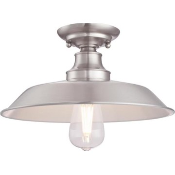 Westinghouse 6370240 - Плафон IRON HILL 1xE27/60W/230V Ø 31 см