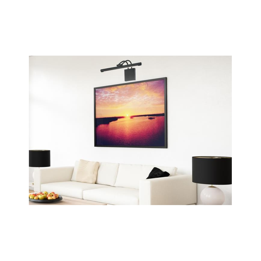 Westinghouse 7501640 - LED димируемо осветително тяло за картина LED/15W/230V черно