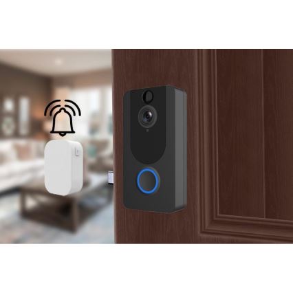 Wi-Fi Безжичен звънец с камера 1080p IP64