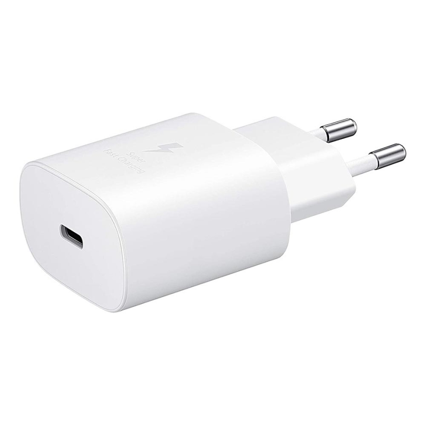 Winner Group - Адаптер за бързо зареждане 1xUSB-C Power Delivery 25W бял