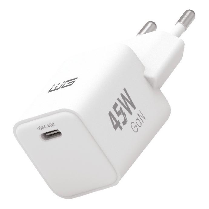 Winner Group - Адаптер за бързо зареждане 1xUSB-C Power Delivery 45W бял