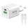 Winner Group - Адаптер за бързо зареждане 2xUSB PD 30W + USB кабел USB-C / USB-C 1m