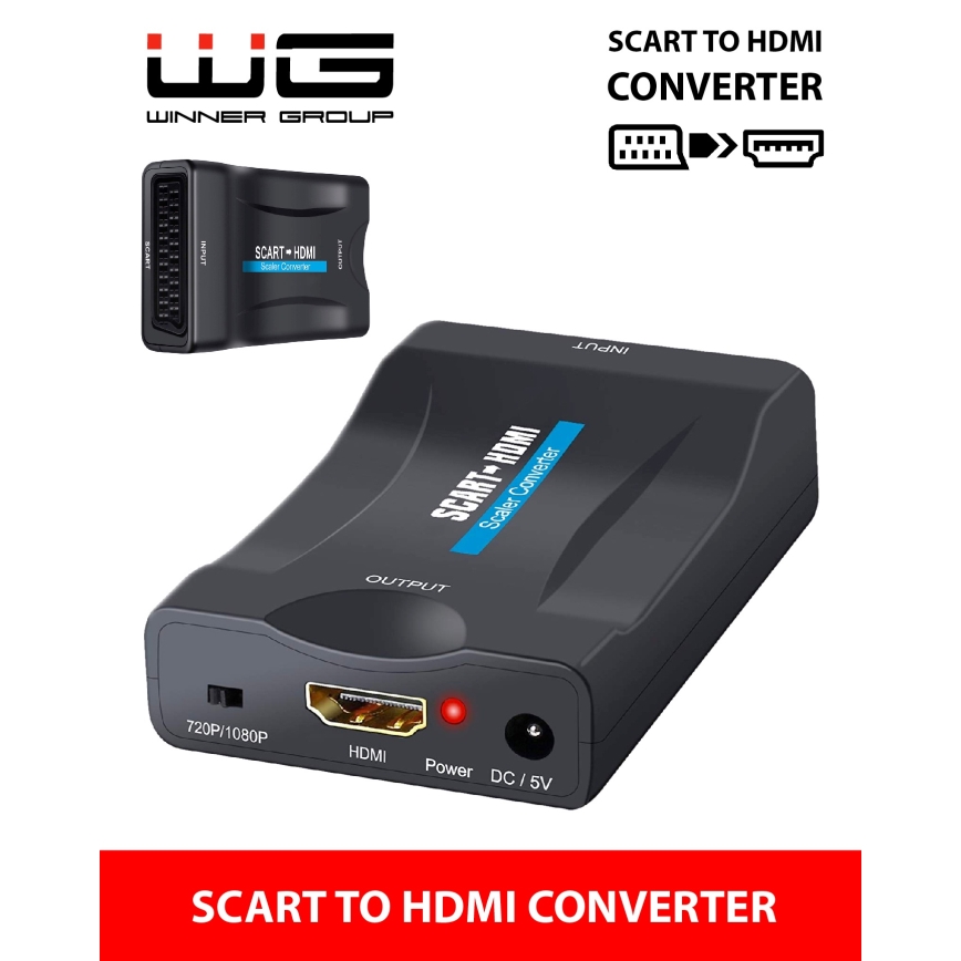 Winner Group - Аудио-видео конвертор SCART към HDMI