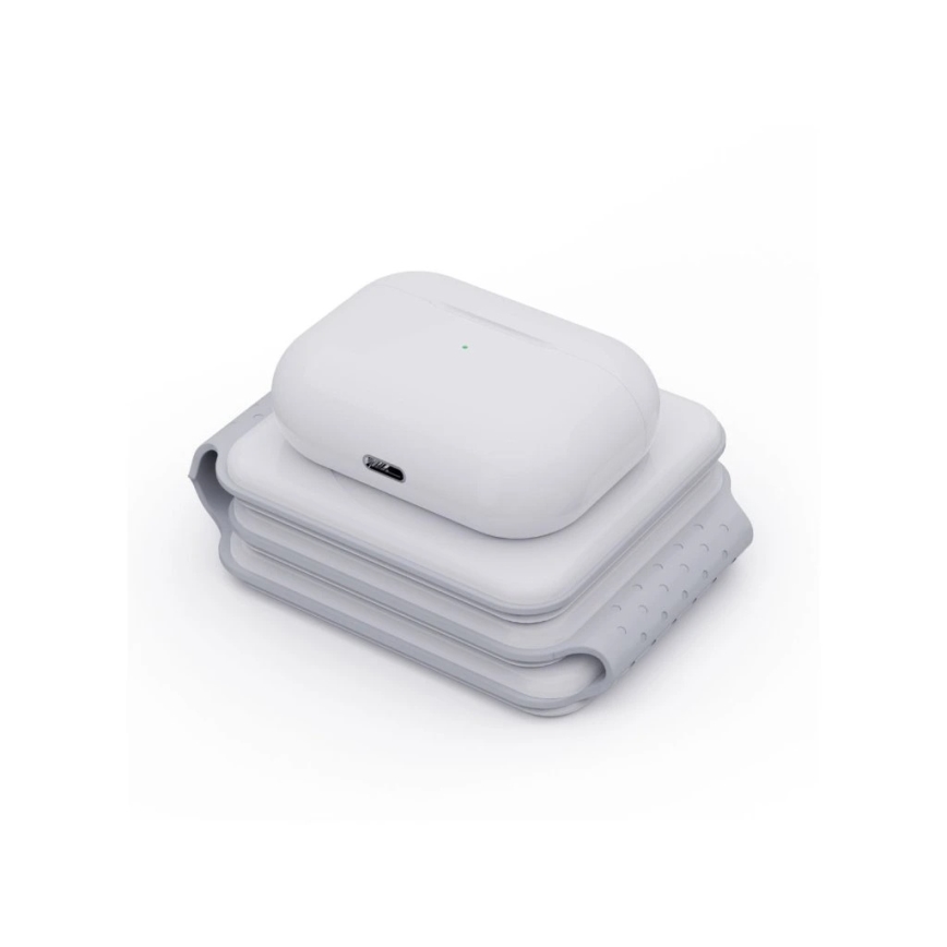 Winner Group - Безжично сгъваемо зарядно устройство 3 в 1 MAXFLEX 22,5W бяло