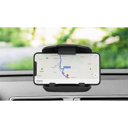 Winner Group - Държач за телефон в автомобил с вендуза черен