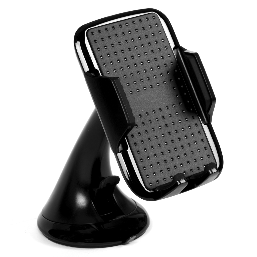 Winner Group - Държач за телефон за автомобил за предно стъкло, черен