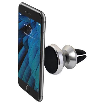 Winner Group - Магнитен автомобилен държач за телефон, сребрист