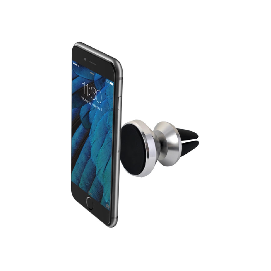 Winner Group - Магнитен автомобилен държач за телефон, сребрист