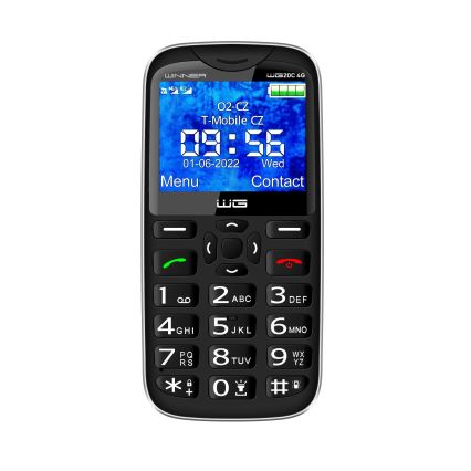Winner Group - Мобилен телефон за възрастни хора 1600 mAh черен