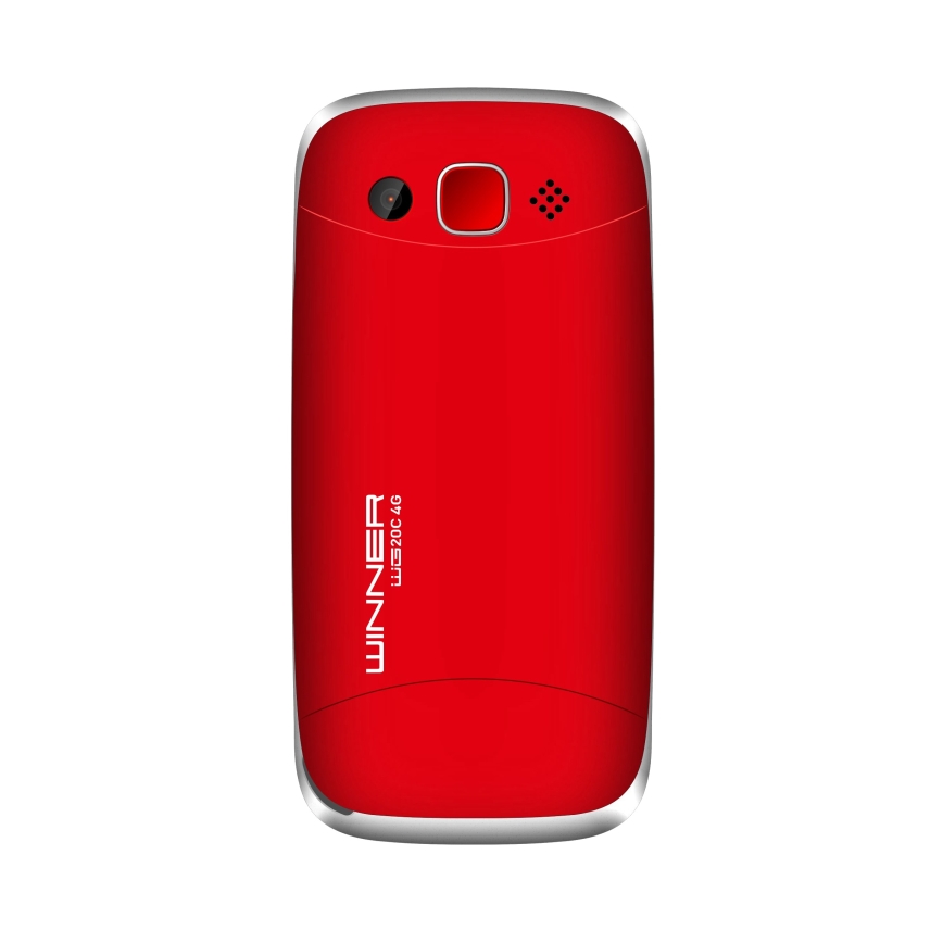 Winner Group - Мобилен телефон за възрастни хора 1600 mAh червен