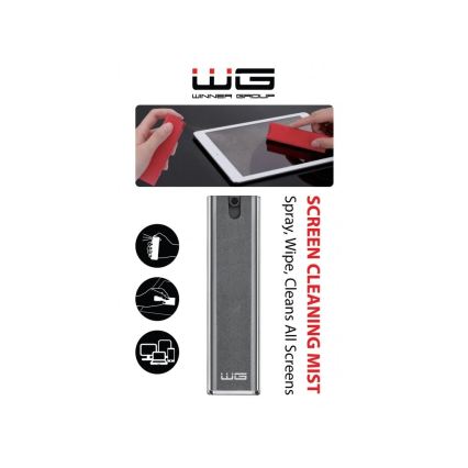 Winner Group - Почистител за екран 2 в 1 черен