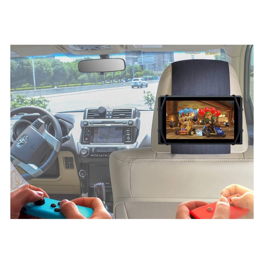 Winner Group - Поставка за таблет за кола с велкро черен