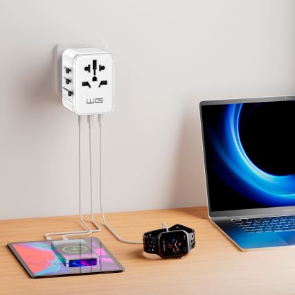 Winner Group - Пътен адаптер за бързо зареждане Power Delivery 20W бял