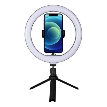 Winner Group - Регулируема LED настолна лампа със стойка и държач за влогъри LED/10W/5V