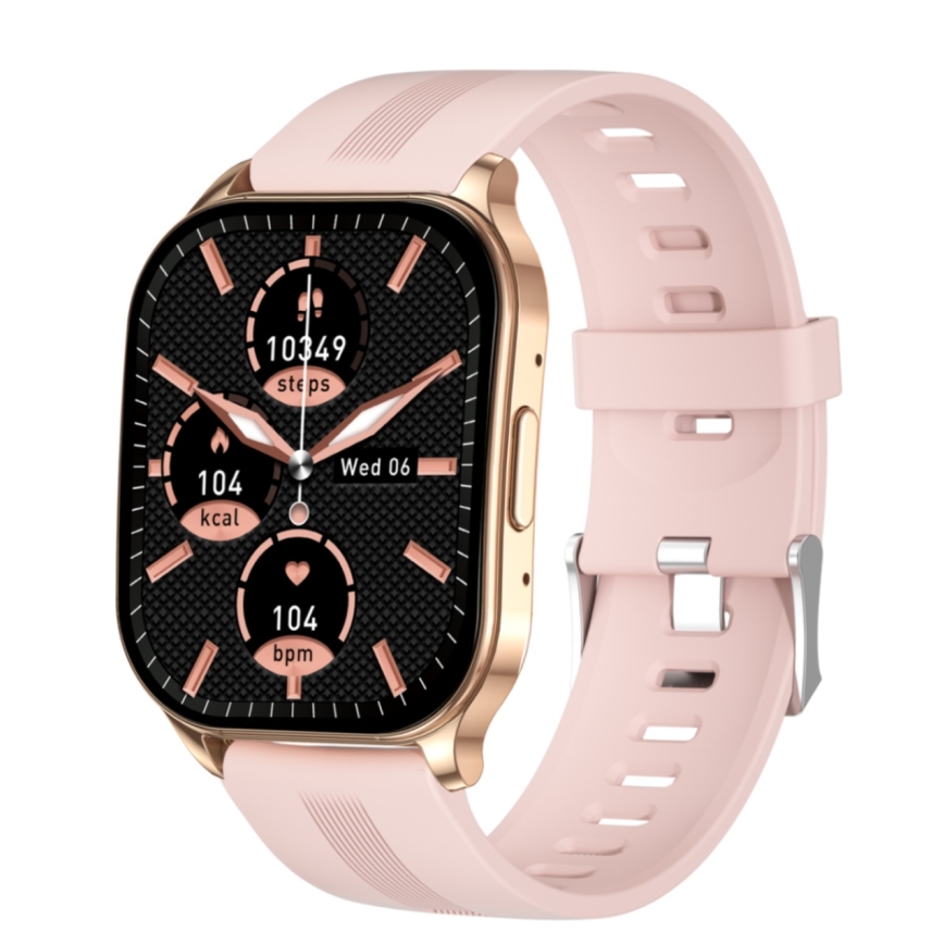 Winner Group - Смарт часовник AirFlexOne+ 300 mAh IP68 златен