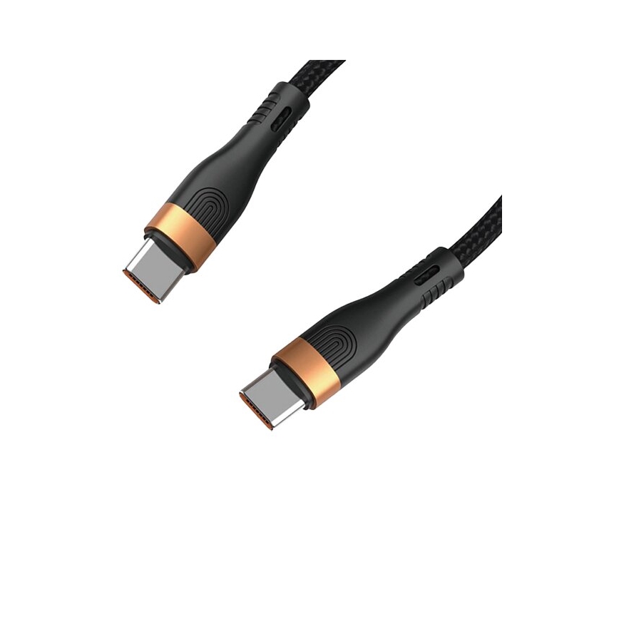 Winner Group -USB кабел 3в1 USB-C / Lightning, USB-C и Micro USB 100W 1,5m черен