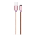 Winner Group - USB кабел Lightning / USB-A 1m розов