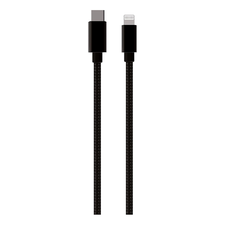 Winner Group - USB кабел Lightning / USB-C 60W 50 см черен