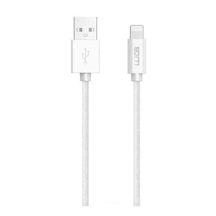 Winner Group - USB кабел MFI Lightning / USB-A 2m бял